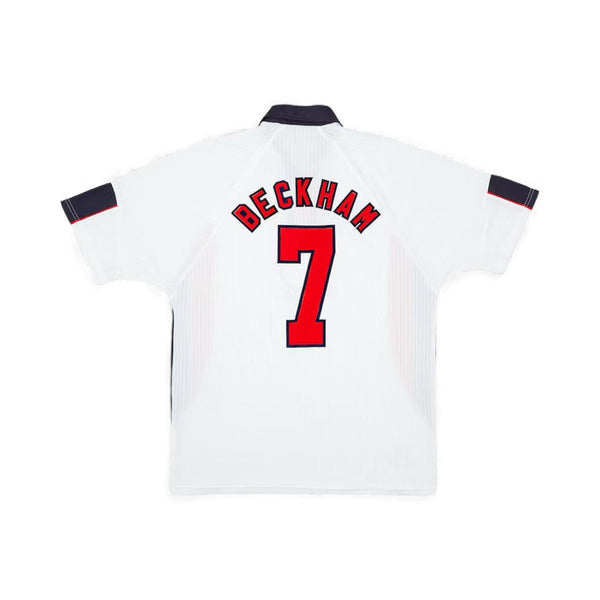 England 1997/99 Home jersey beckham 7