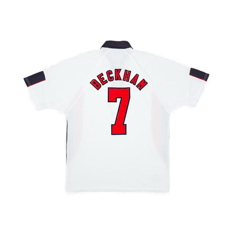 England 1997/99 Home jersey beckham 7