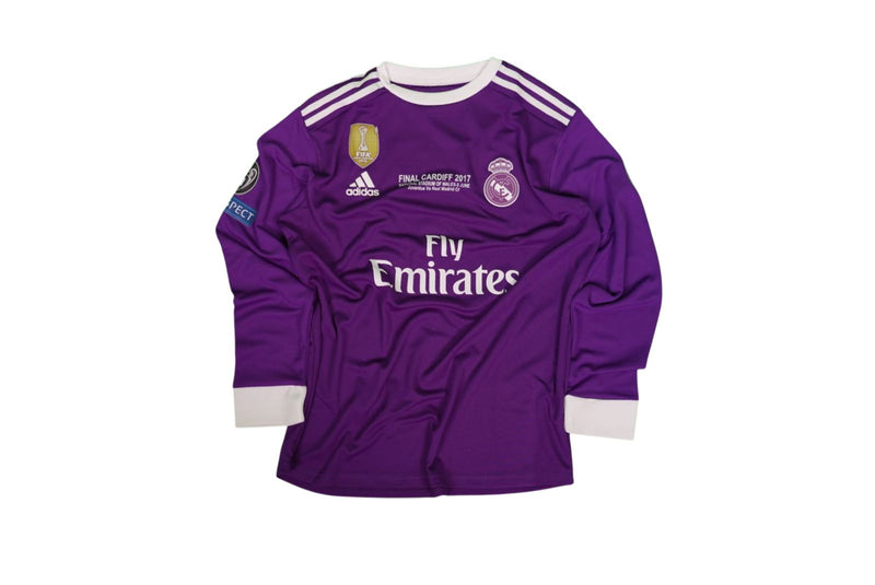REALMADRID FINAL CARDIFF 2017 LONG SLEEVE JERSEY (RONALDO 7)