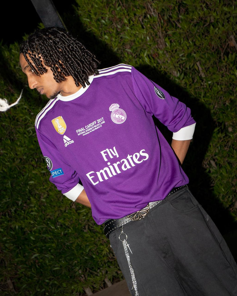 REALMADRID FINAL CARDIFF 2017 LONG SLEEVE JERSEY (RONALDO 7)