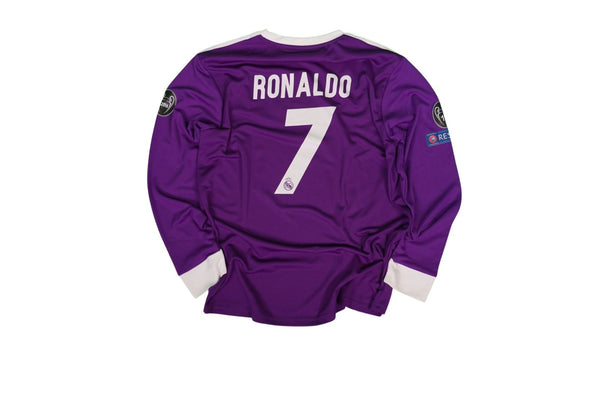 REALMADRID FINAL CARDIFF 2017 LONG SLEEVE JERSEY (RONALDO 7)