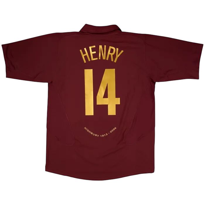 ARSENAL 05/06 HOME JERSEY (Henry 14)