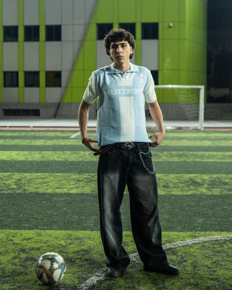 NODEBT 88 BABY BLUE TRECO T-SHIRT